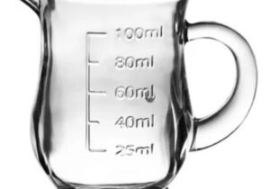 Kit Con 6 Jarra medidora vidrio 100ml