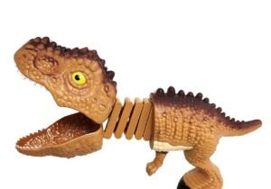 Dinosaurio Con Resorte De Agarre