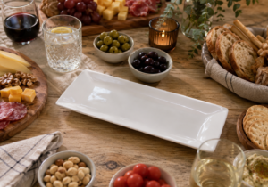 Plato rectangular