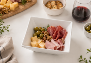 Plato bowl blanco